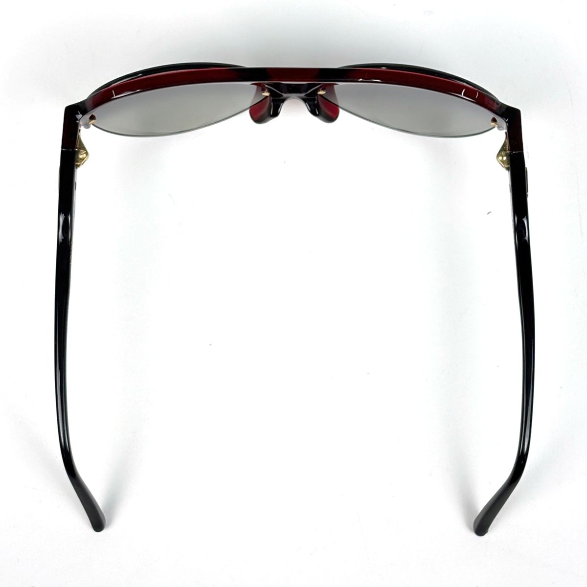 Louis Vuitton Logo Gradient Sunglasses Eyewear Acetate Bordeaux — view 3