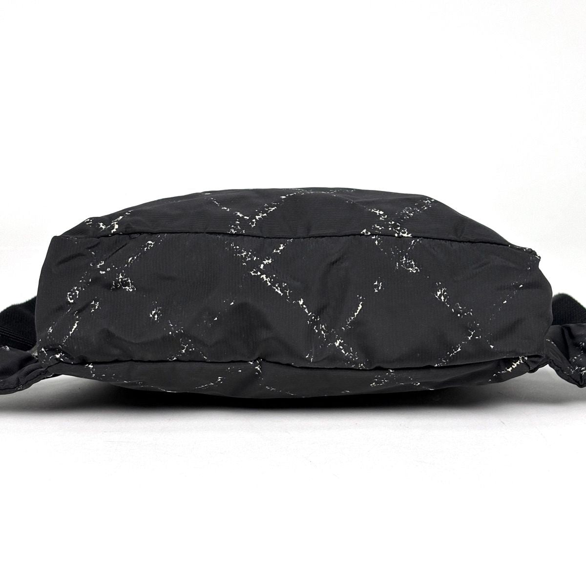 Chanel Vintage Travel Line Backpack Nylon Black — view 3