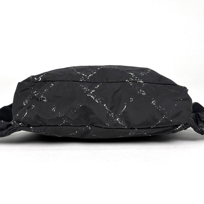 Chanel Vintage Travel Line Backpack Nylon Black — view 3