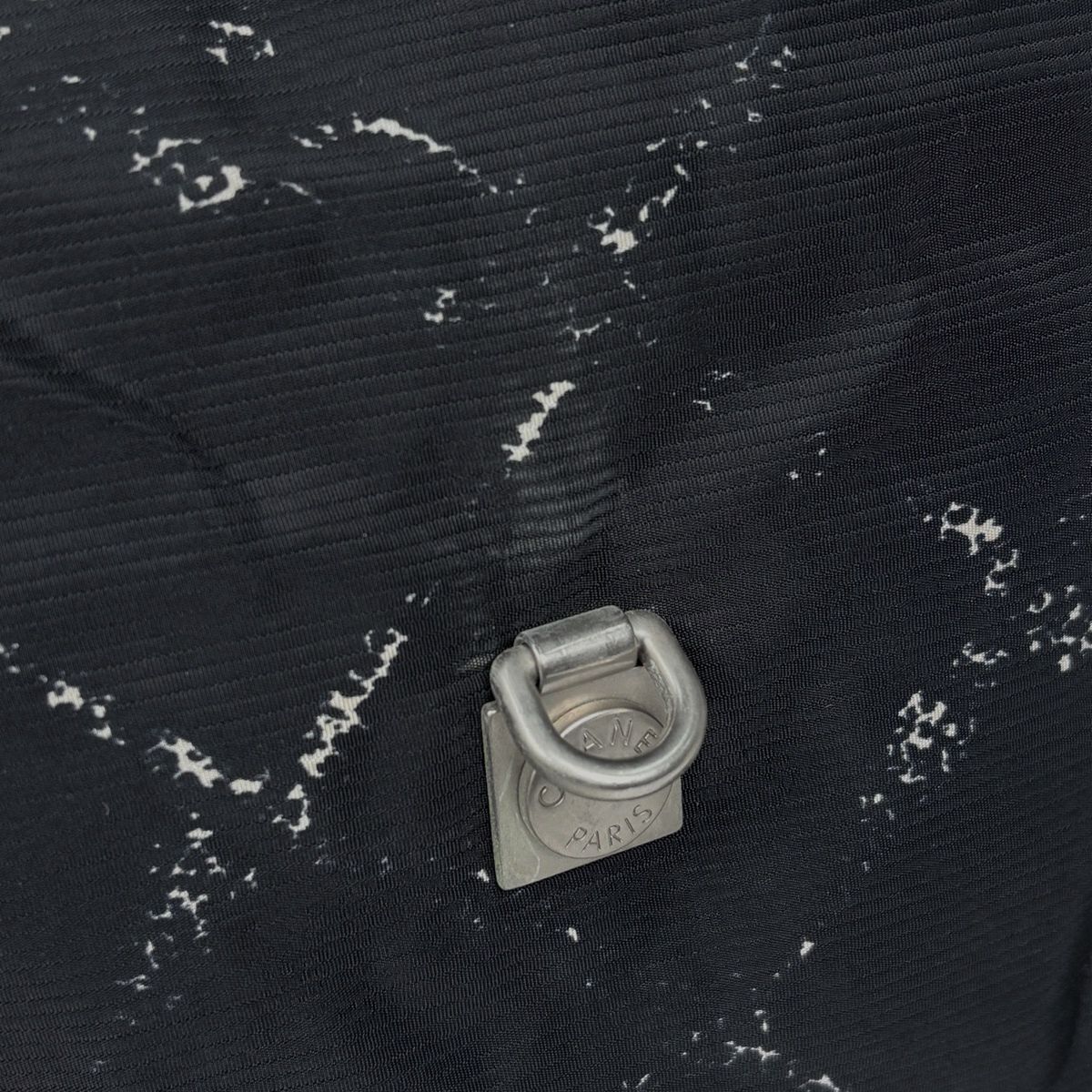 Chanel Vintage Travel Line Backpack Nylon Black — view 7