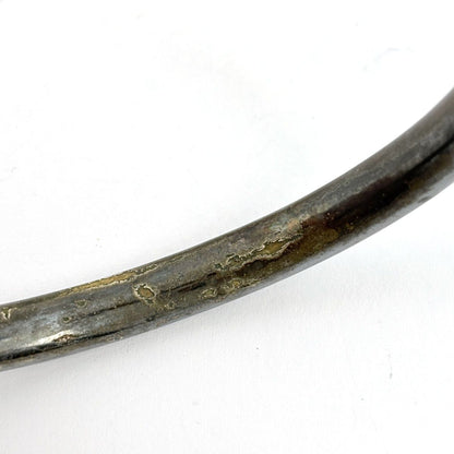 Hermes Chevalhos Bangle Horse Metal Silver Bracelet — view 4