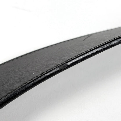 Gucci Interlocking Belt Leather Black — view 2
