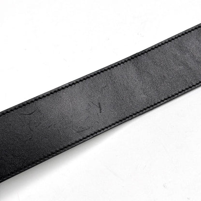 Gucci Interlocking Belt Leather Black — view 3