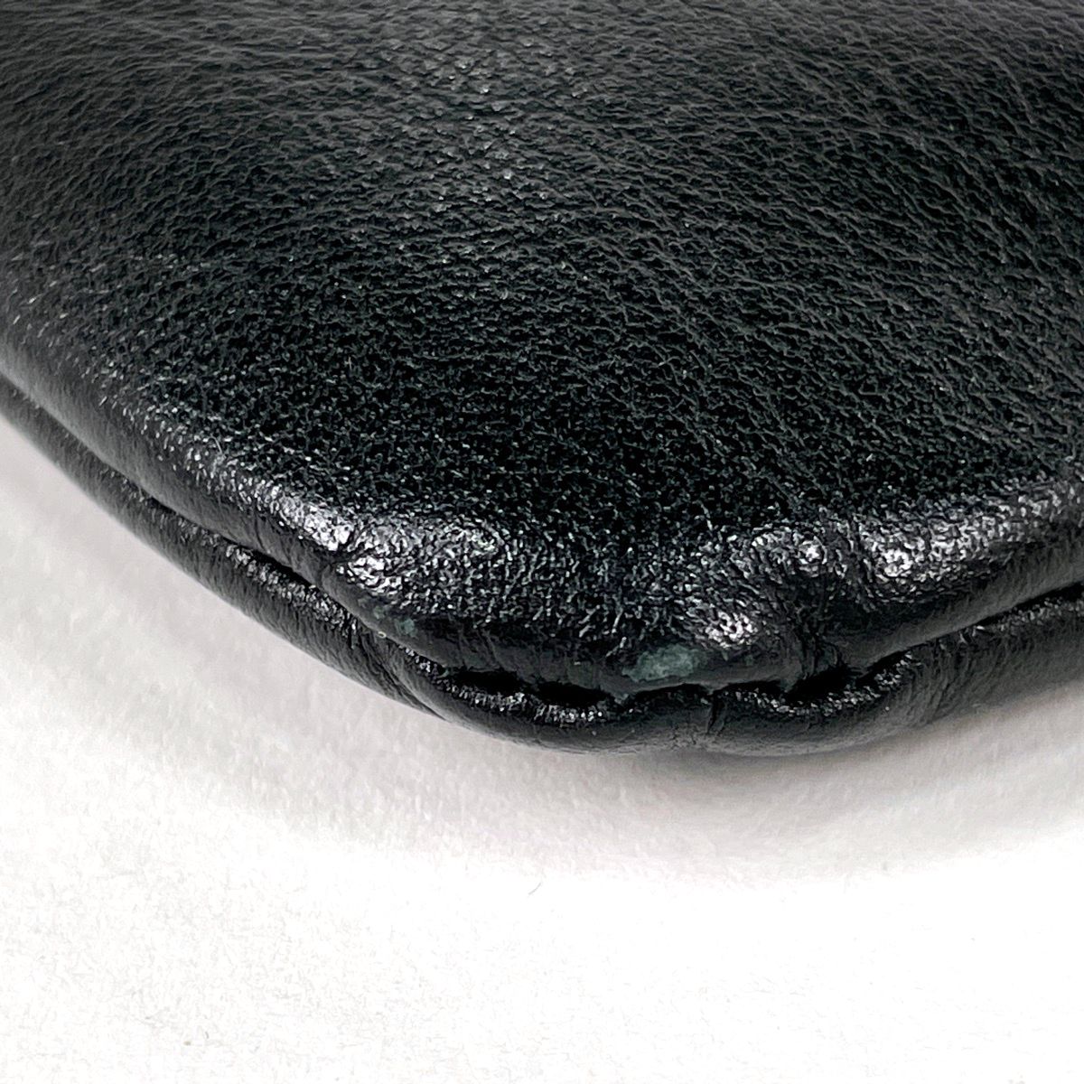 Saint Laurent Logo Shoulder Bag Fringe Leather Black — view 3