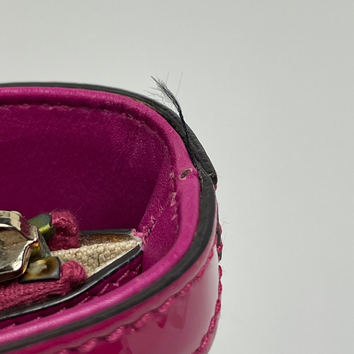 Gucci Micro Tote Enamel Patent Leather Pink — view 5