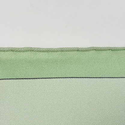 Hermes Carre 90 Clip Scarf Silk Light Green Multicolor — view 3