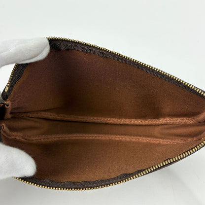Louis Vuitton Pochette Makeup Cosmetics Pouch Monogram Brown — view 6