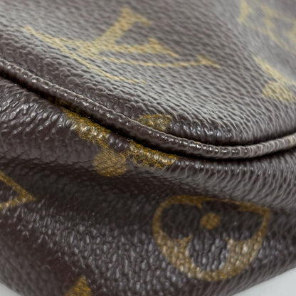 Louis Vuitton Pochette Makeup Cosmetics Pouch Monogram Brown — view 3