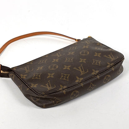 Louis Vuitton Pochette Makeup Cosmetics Pouch Monogram Brown — view 2