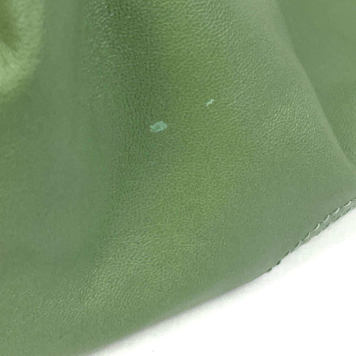 Loewe Nappa Aire Anagram Handbag Leather Green — view 4