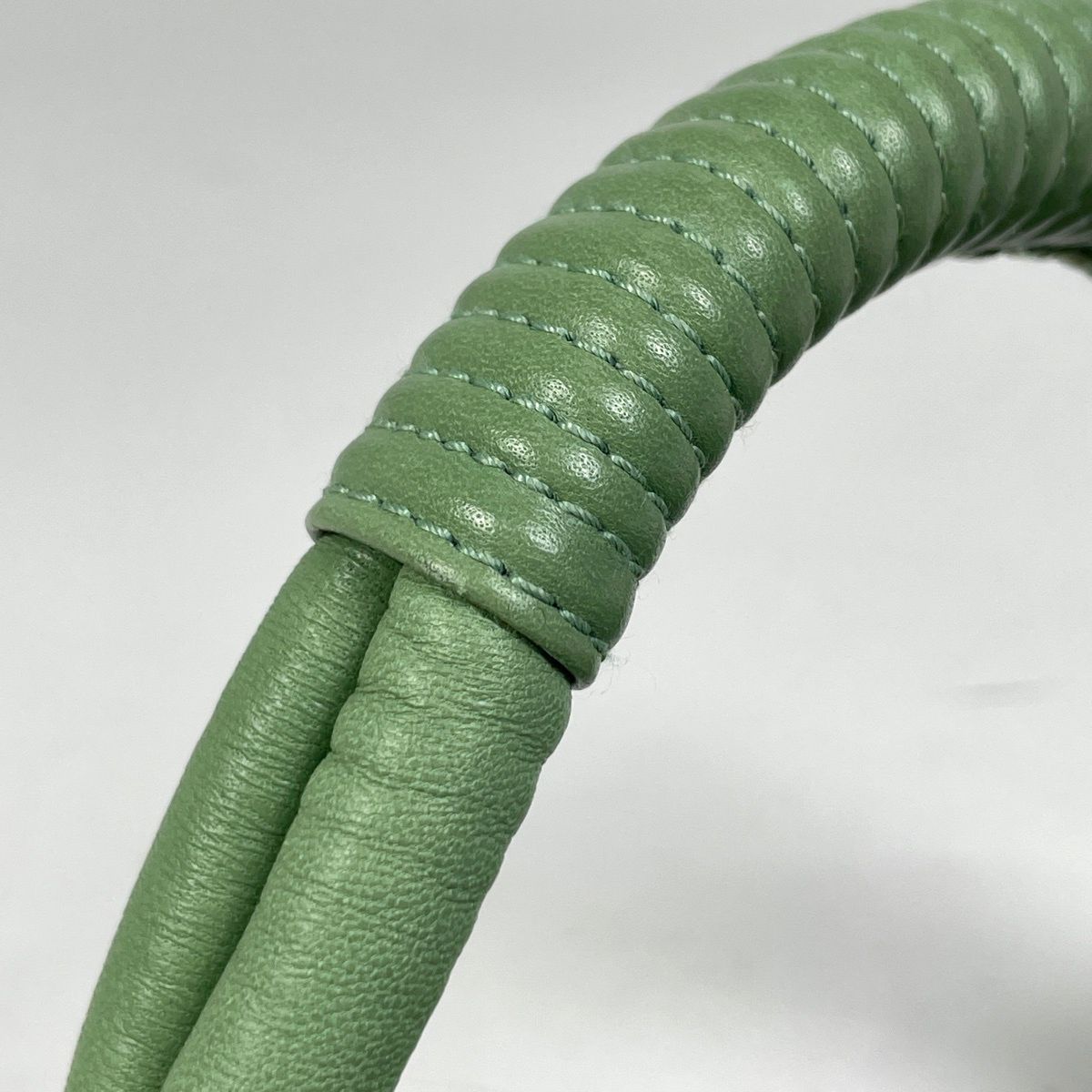 Loewe Nappa Aire Anagram Handbag Leather Green — view 5