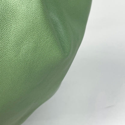 Loewe Nappa Aire Anagram Handbag Leather Green — view 3