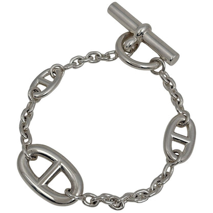 Hermes Farandole Multi Bracelet Chaine D'ancre 925 Sterling Silver