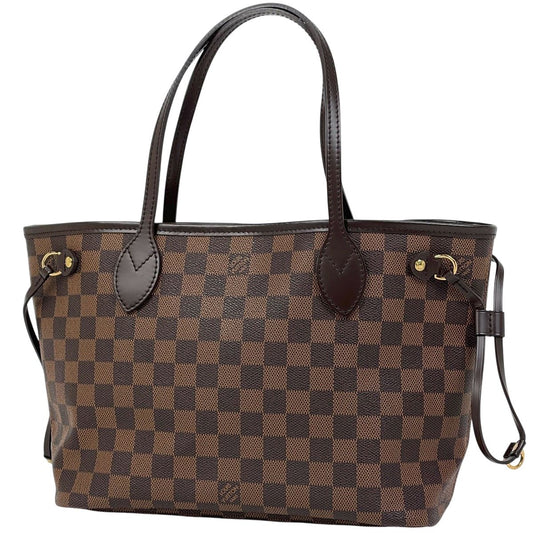 Louis Vuitton Neverfull PM Tote Damier Brown
