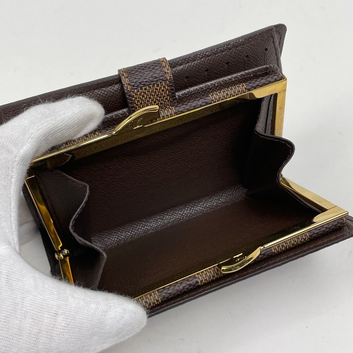 Louis Vuitton Porte Feuille Viennois Damier Brown Wallet — view 5