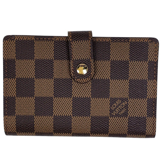 Louis Vuitton Porte Feuille Viennois Damier Brown Wallet