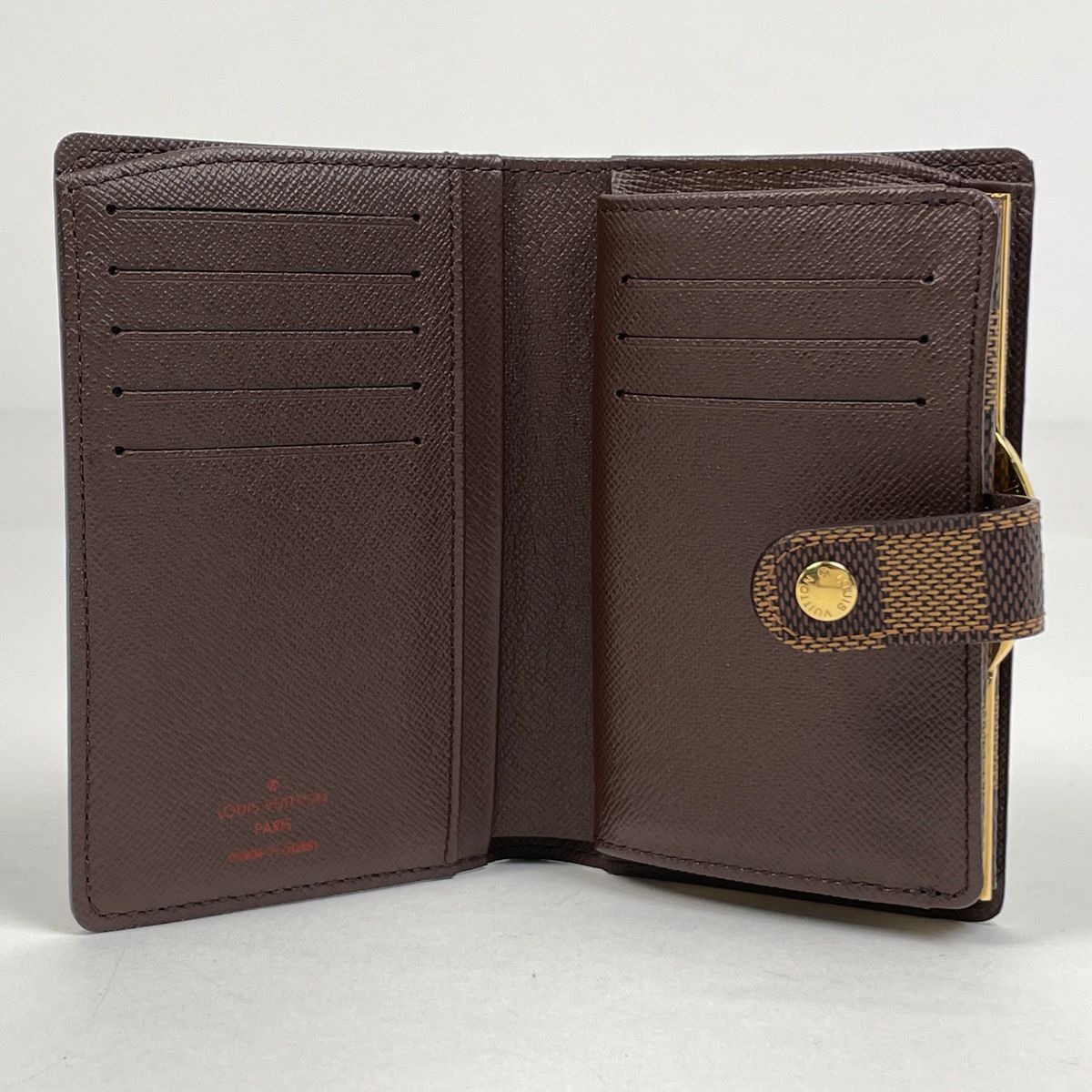 Louis Vuitton Porte Feuille Viennois Damier Brown Wallet — view 6
