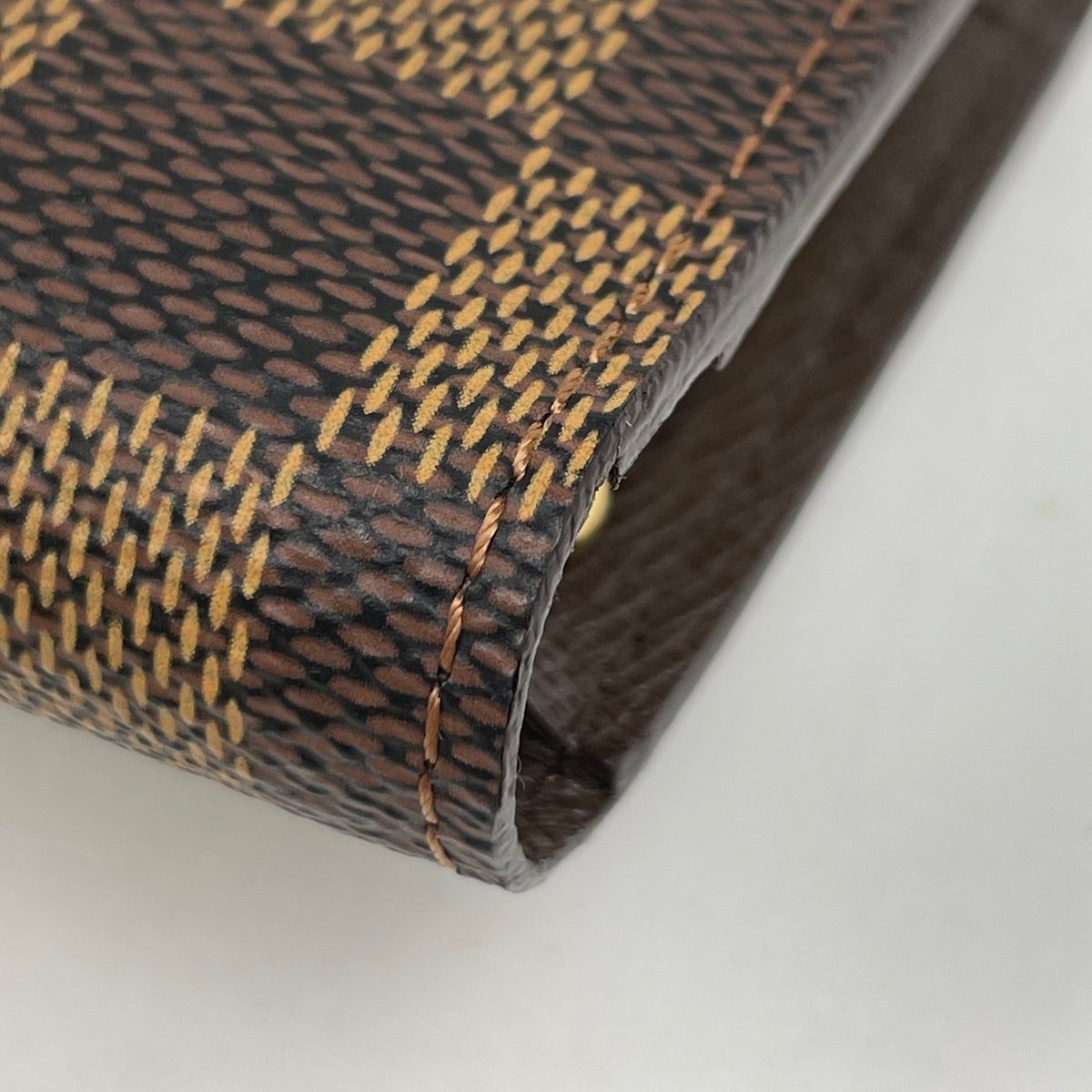 Louis Vuitton Porte Feuille Viennois Damier Brown Wallet — view 3