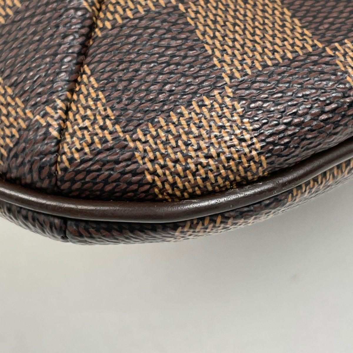 Louis Vuitton Blue Msbeli PM Shoulder Bag Damier Brown — view 3