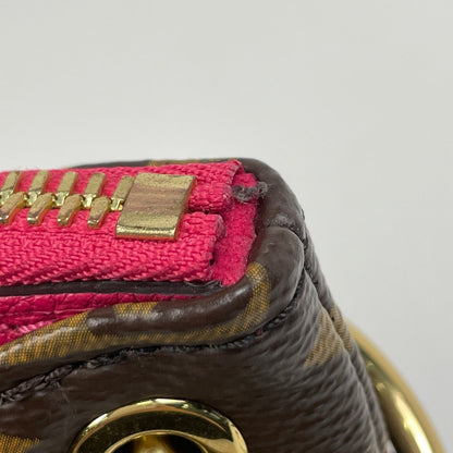 Louis Vuitton Pallas BB 2-Way Handbag Monogram Brown Rose Rich — view 4