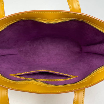 Louis Vuitton Saint Jacques Handbag Epi Tassili Yellow — view 8