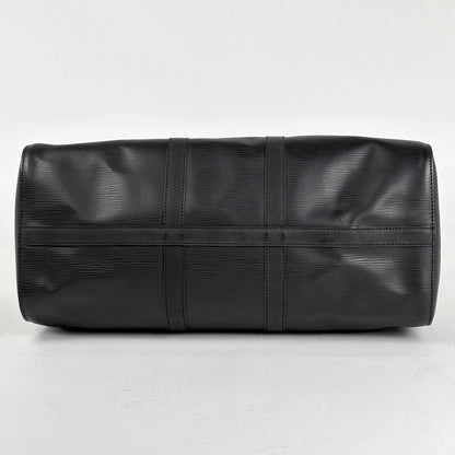 Louis Vuitton Keepall 45 Boston Bag Epi Noir — view 2