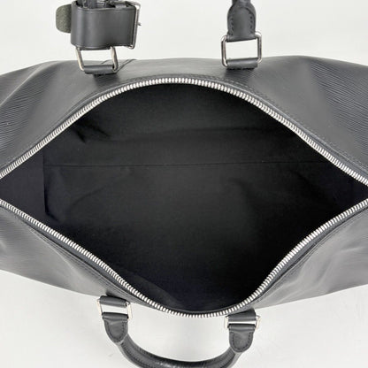 Louis Vuitton Keepall 45 Boston Bag Epi Noir — view 9