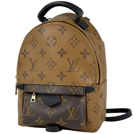 Louis Vuitton Palm Springs Backpack Mini Monogram Reverse Brown