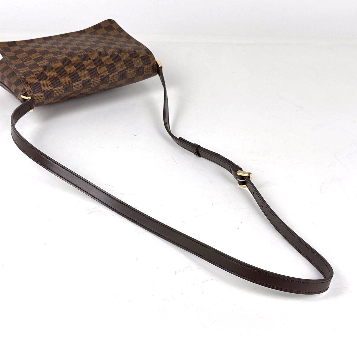 Louis Vuitton Musette Tango Long Crossbody Shoulder Bag Damier Brown — view 6