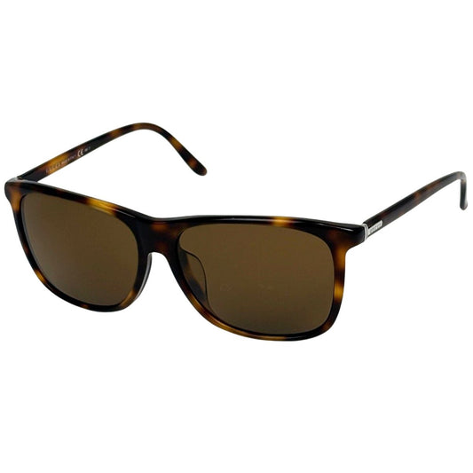 Gucci Logo Sunglasses Eyewear Demi Pattern Acetate Brown