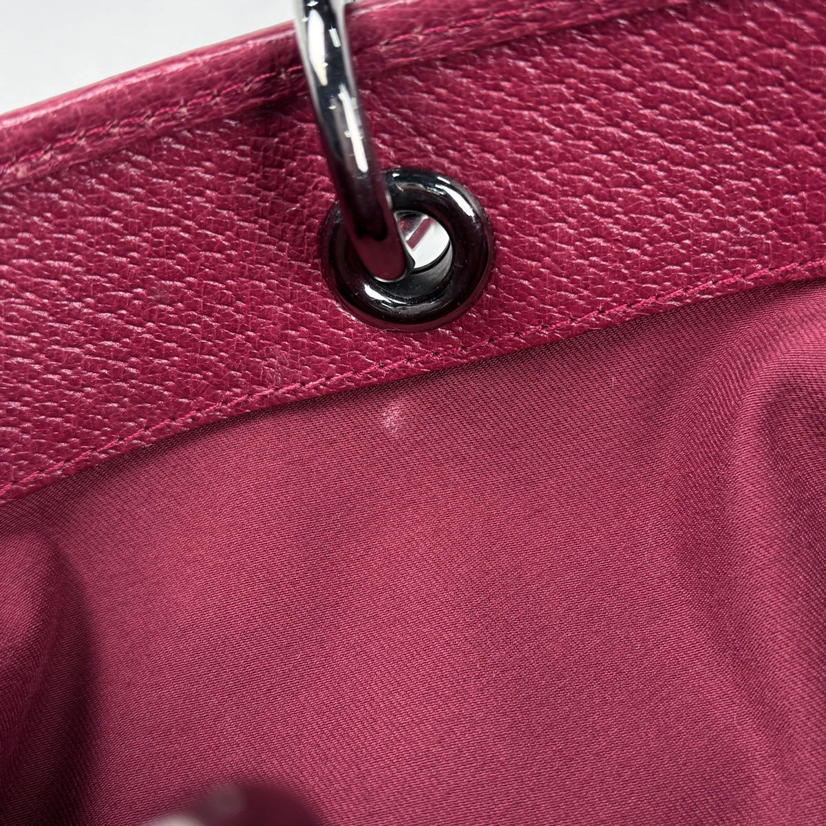 Gucci GG Pattern Tote Canvas Beige Bordeaux — view 8