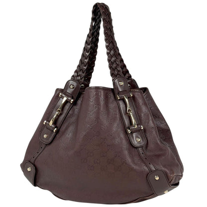 Gucci Guccissima Tote Horsebit Shi Marais the Brown