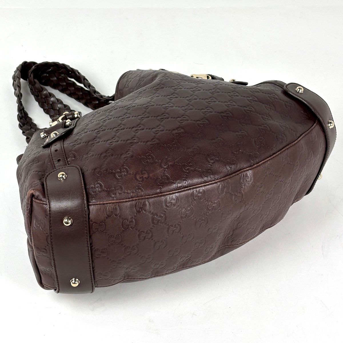 Gucci Guccissima Tote Horsebit Shi Marais the Brown — view 2