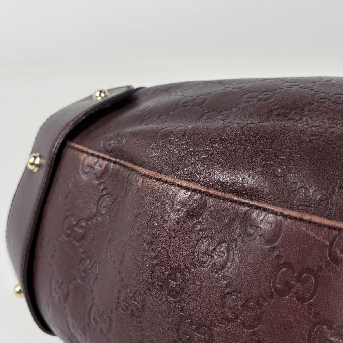 Gucci Guccissima Tote Horsebit Shi Marais the Brown — view 3