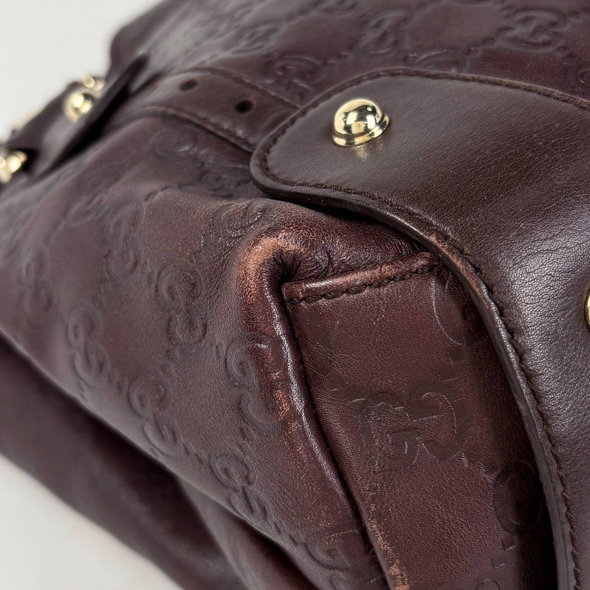 Gucci Guccissima Tote Horsebit Shi Marais the Brown — view 4