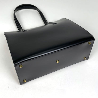 Cartier Shoulder Bag Panthere Motif Leather Black — view 2