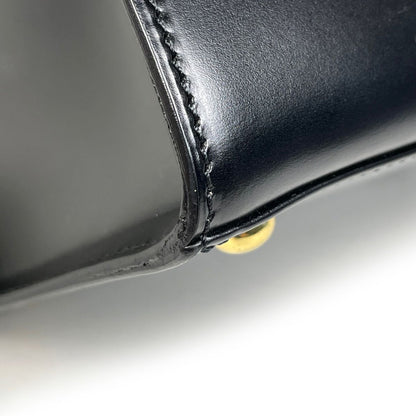 Cartier Shoulder Bag Panthere Motif Leather Black — view 3