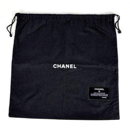 Chanel CC Logo Handbag Quilted Caviar Leather Black — view 8