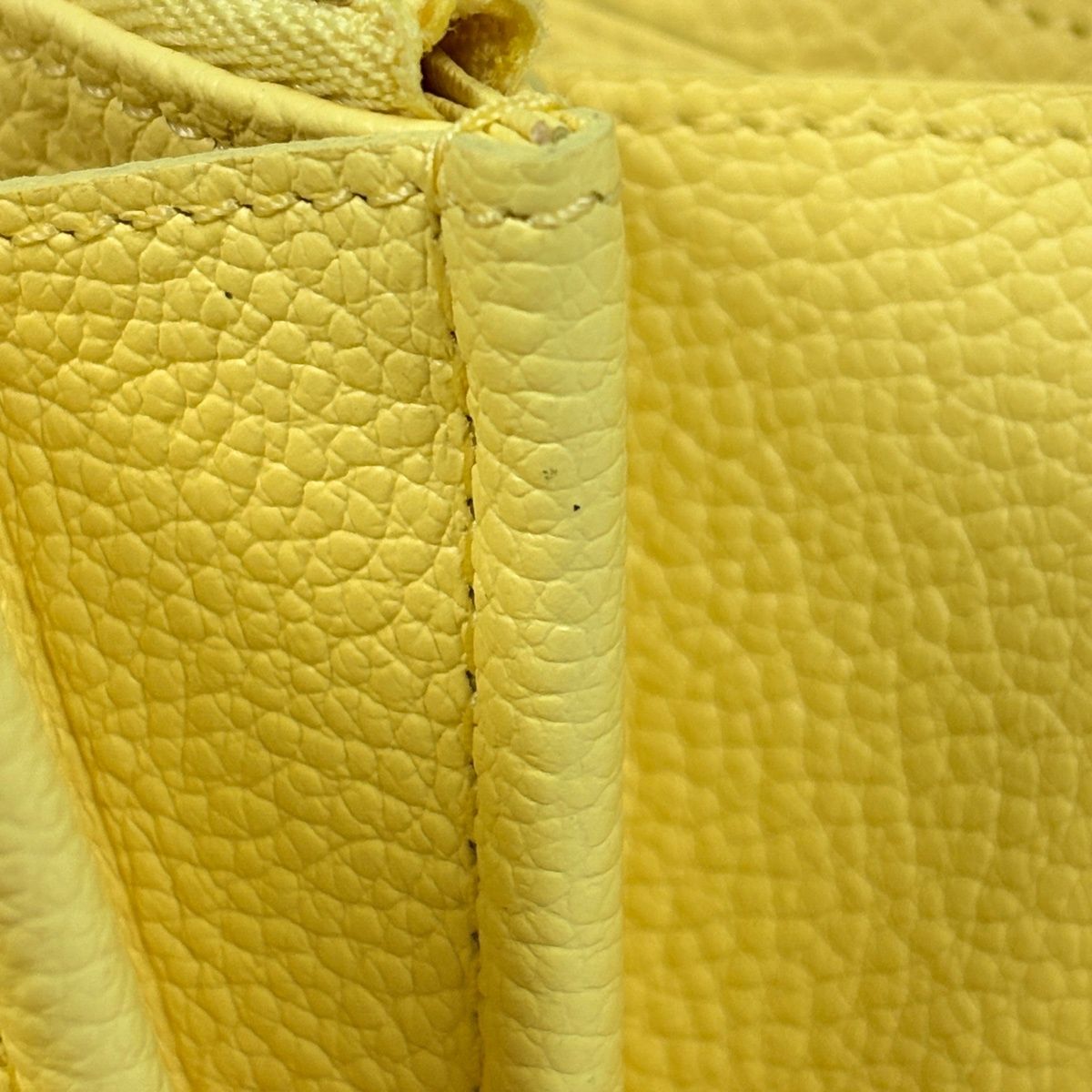 Louis Vuitton Zippy Wallet Monogram Empreinte Yellow — view 4