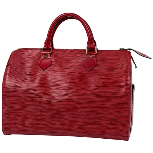 Louis Vuitton Speedy 30 Handbag Epi Castilian