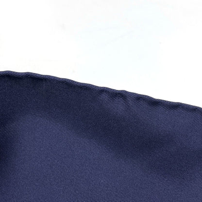 Hermes Carre 90 Cavaliers Peuls Horseman of the Poul Tribe Scarf Silk Navy — view 4