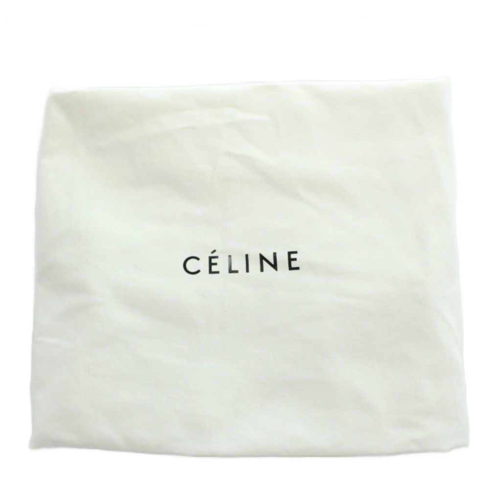 Celine Cabas Phantom Tote Canvas Contrast Bicolor Black White — view 8