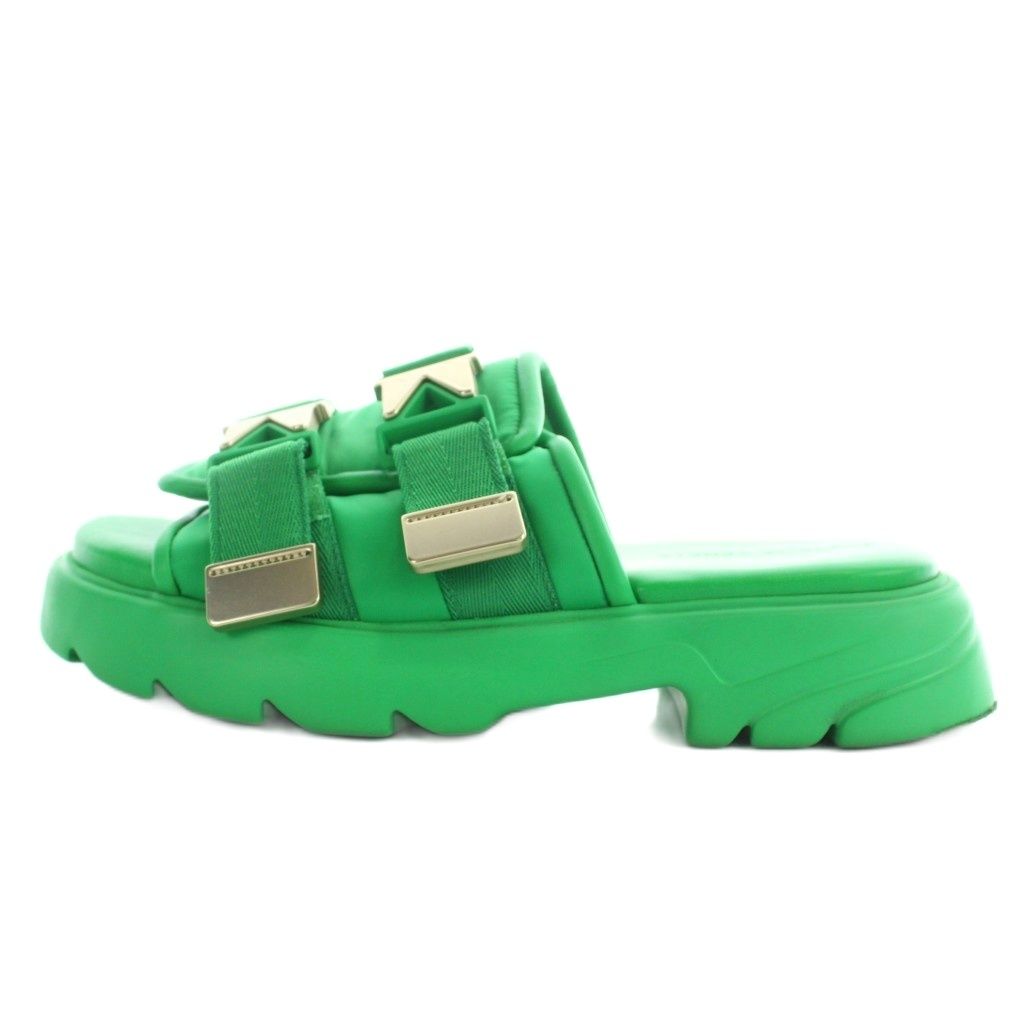 Bottega Veneta Flash Sandals Belt 43 Green — view 3