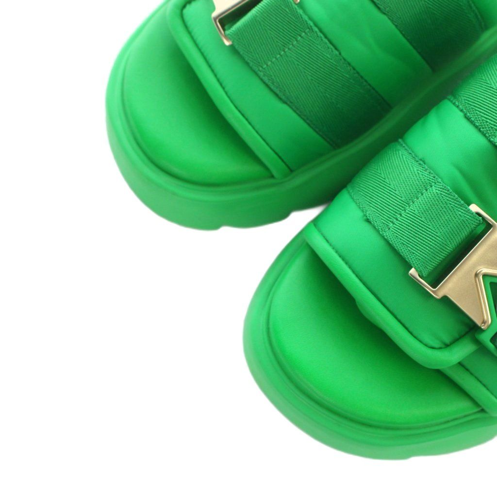 Bottega Veneta Flash Sandals Belt 43 Green — view 6