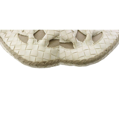 Bottega Veneta Intrecciato Hobo Handbag Leather White KH — view 9