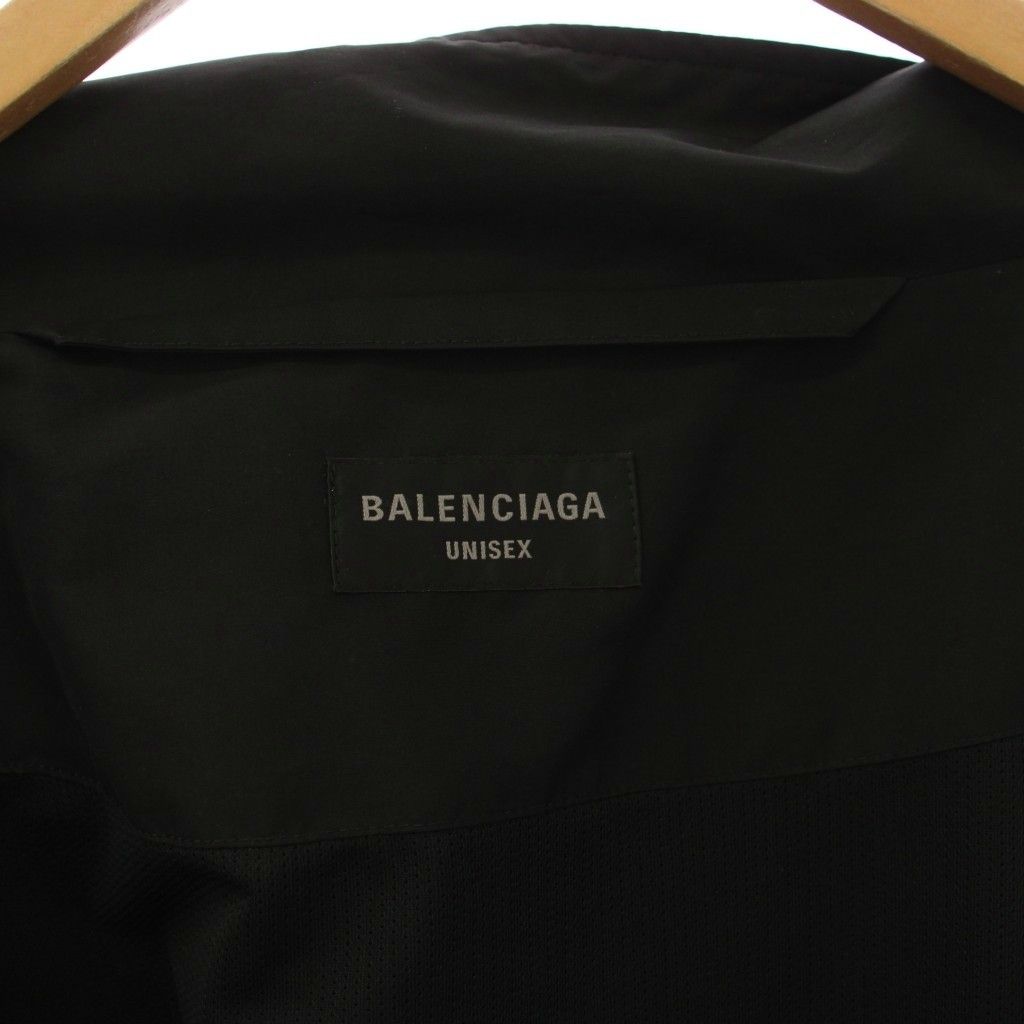 Balenciaga Sports Icon Off Shoulder Tracksuit Off Track Jacket S Navy Black — view 9