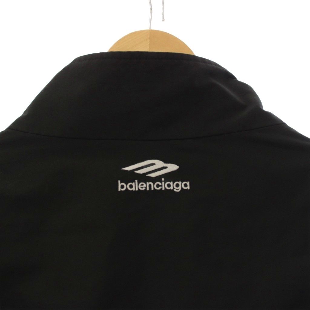 Balenciaga Sports Icon Off Shoulder Tracksuit Off Track Jacket S Navy Black — view 6