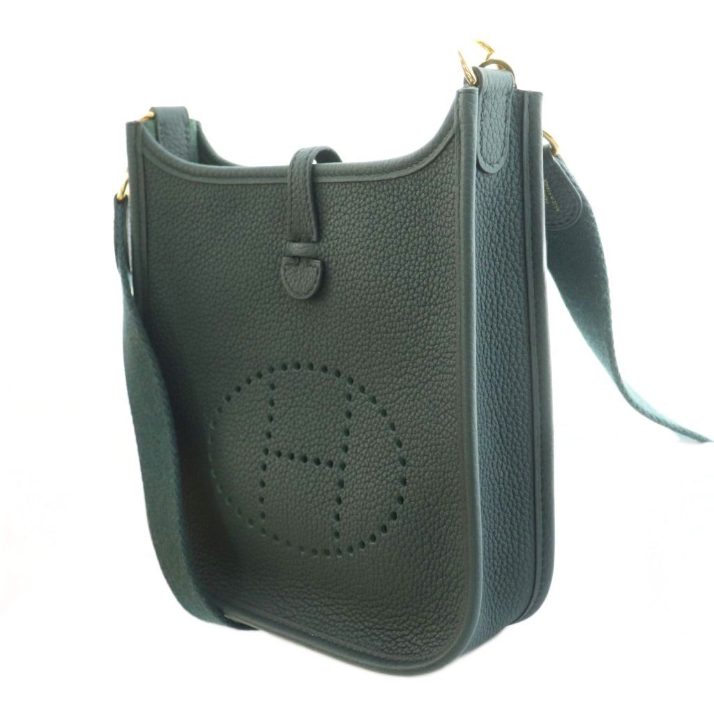 Hermes Evelyne 16 TPM Amazon Taurillon Clemence Shoulder Bag Logo Perforated — view 2