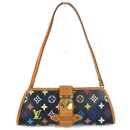 Louis Vuitton Shoulder Bag Charlie Monogram Multicolor Canvas Noir Black