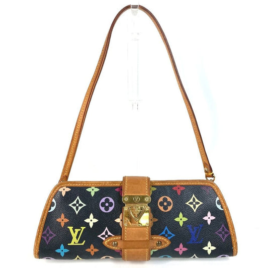 Louis Vuitton Shoulder Bag Charlie Monogram Multicolor Canvas Noir Black
